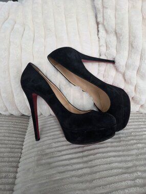 Christian Louboutin Black High Heels
